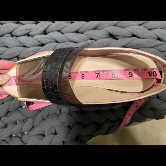 🏷️ NIB | 🇮🇹3.1 PHILLIP LIM Leather & Croc Peep-Toe Slingback, Sz 40 - Picture 10 of 12